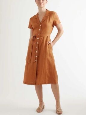 knee length dresses for ladies Tried & True Oakley Midi Dress - Arctic Sea Wash